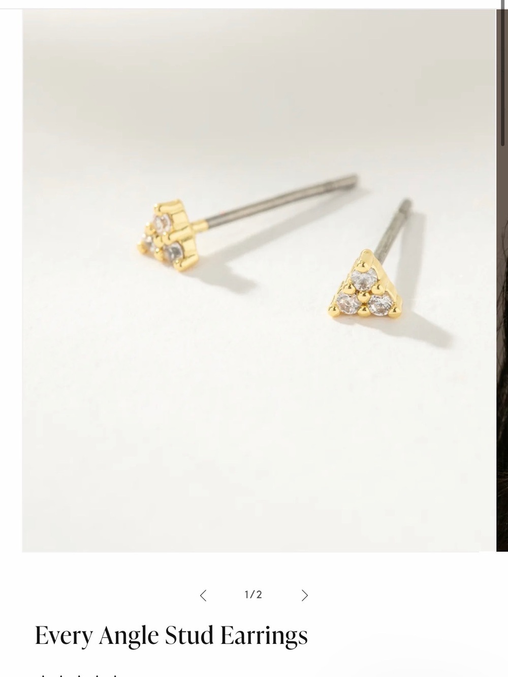 Uncommon James Every Angle Stud Earrings